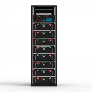 409.6v 100ah nagyfeszültségű vésztápegység lítium ion akkumulátor élettartamú akkumulátor energiatároláshoz az ipar és a kereskedelem számára