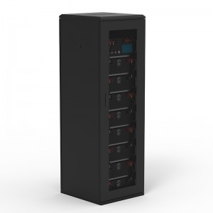 409.6v 100ah nagyfeszültségű vésztápegység lítium ion akkumulátor élettartamú akkumulátor energiatároláshoz az ipar és a kereskedelem számára