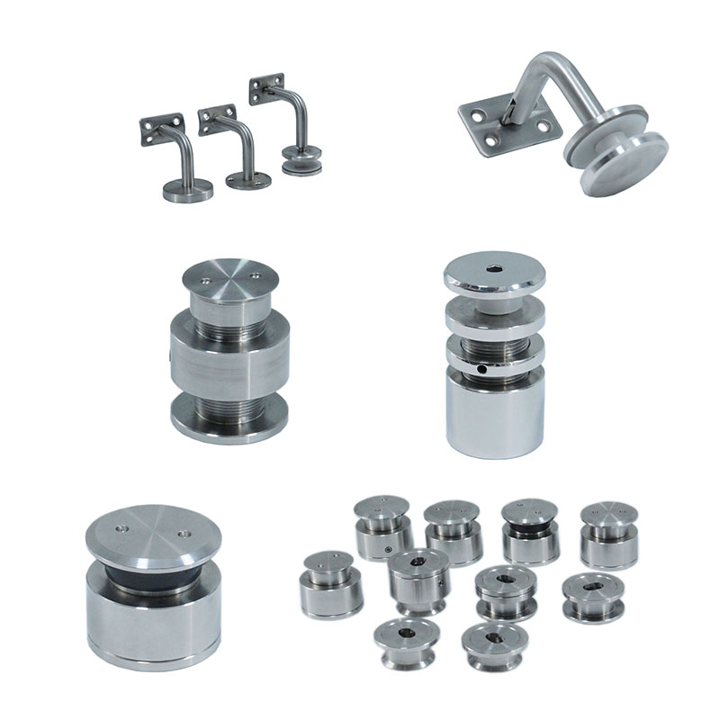 Rozsdamentes acél korlát tartozékok lépcső- és erkélyüveg -kapcsok tartozékok termékek