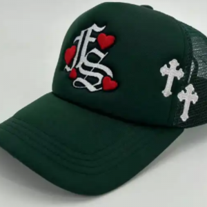 Népszerű személyiség 3D hímzés logó Egyedi hab háló Trucker sapkák, ívelt Brim poliészter üres Trucker sapkák