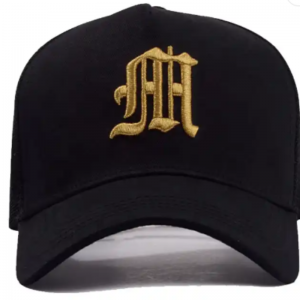 Egyedi egyedi logo promóciós férfiak 5 panel háló snapback teherautó kalap sapka Egyéni hímzéses teherautó baseball kupak teherautó kalap