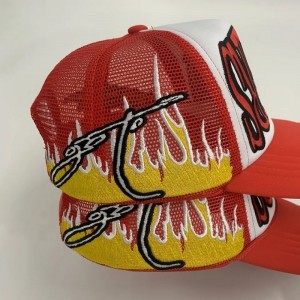 Kiváló minőségű legnagyobb méretű, a hímzéses teherautó kalap egyedi logója