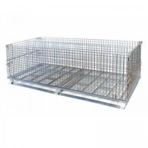 Összecsukható drótháló tartály