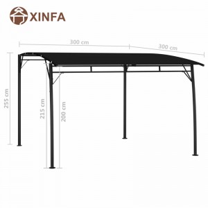 Kemping barbecue kültéri fémrácsok BBQ használja a párt tevékenységét a pavilonon kívül