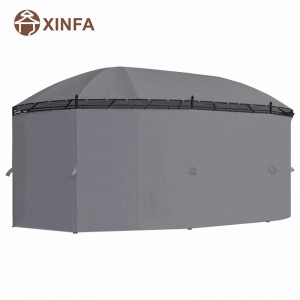 Jardin Arches pavilon alumínium pergola pavilon kültéri alumínium luxus kültéri sátor partira