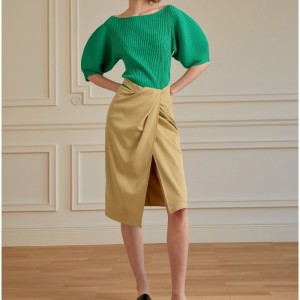 Francia ünnepi stílus rozsdás résű szoknyanők 2023 új minden mérkőzés szoknya