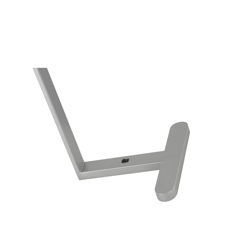 Egyszerű stílusú fém éjjeliszekrény asztali lámpa mini rocker kapcsolóval a vendégszobában