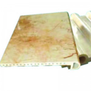 Műanyag extrudálási penész utánzás márványtal