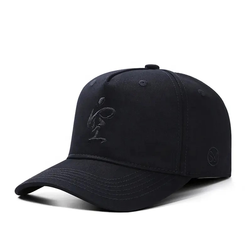 Gyártók OEM egyedi logó kiváló minőségű kis MOQ Casual 5 Panel Baseball Cap márkás sapkák sapkák ruházati márkákhoz