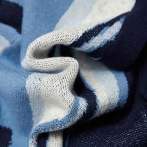 Egyéni elülső zseb póló kötött ing márvány jacquard kötött kötöttáru férfiak pulóver pulóver