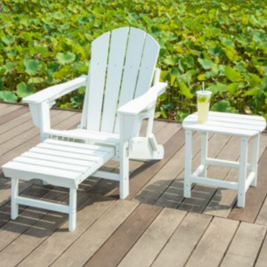 HDPE -ből készült udvari székek