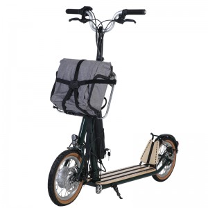 H10-14 hüvelykes kettős hajtogató Machanism Electric Scooter