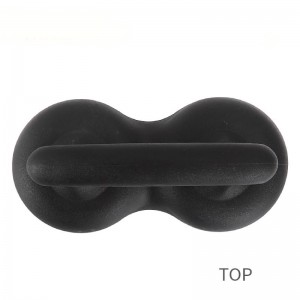 BBQ grill ecset rozsdamentes huzal műanyag fogantyúval