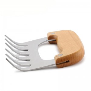 Forró eladási találat ellenálló tartós, rozsdamentes acél 304 húskarmok BBQ tartozékok Hús Shredder karmok