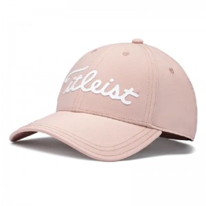 Anők játékosai Performance Golf Cap egyedi tpu logó 6 panel strukturált golf sapka baseball sapkák ívelt számla rózsa golf kalapoknők