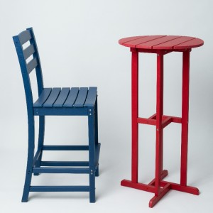 Kerek asztalok kültéri