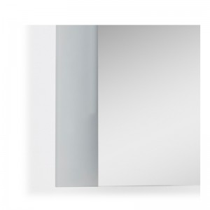 Hospitality Hotel Hierity Tükör két vége háttérképével a szálloda tipikus fürdőszobájában a vendégszobában