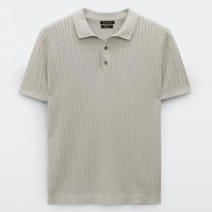 Egyedi designernyári rövid ujjú kötött pulóver pamut férfiak \\\\\\\\\\\\ pulóverei