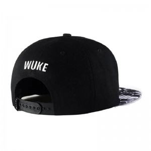 Nagykereskedelmi egyéni 3D hímzés logó hip hop lapos kosárlabda kosárlabda hátlap snapback sapkák
