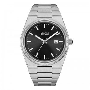 Baogela 40 mm márka minden arany rozsdamentes acél férfiak karóra klasszikus üzlet 50 méteres vízálló japán mozgalom kvarc óra 22801