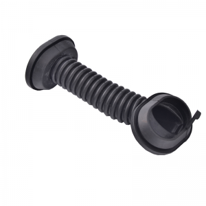 Fekete gumi kábelköteg fújtatók az autóajtóhoz