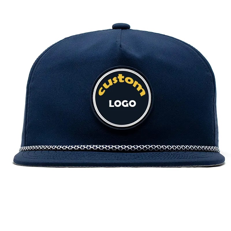 Képes üres golfkötél kalapok Casquette Homme, Yupoong Snapback New York Baseball Golf Cap hím, egyedi teherautó -golf kalap kötéllel
