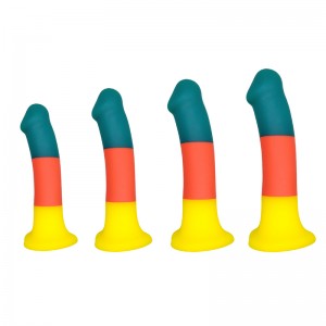 JC897nagykereskedelminépszerű szimuláció kakas pénisz didol szexuális játék balkernők óriási reális karácsonyi színű vibrátorok férfiak számára