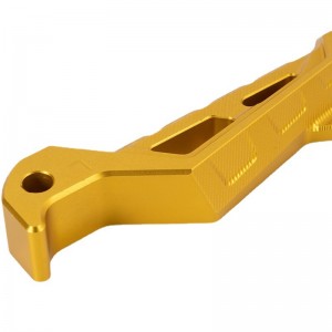 CNC módosított alkatrészek motorkerékpár hátsó láb hátsó láb forgó pedálnagy motorkerékpár -kiegészítők alkatrészek feldolgozása testreszabás