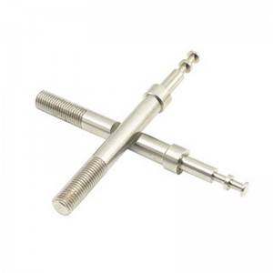 CNC megmunkálása alakú hosszú csavarok orvosi alkatrészeknem szabványos alkatrészek testreszabott precíziós tengely feldolgozása