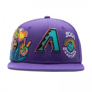 Egyéni Snapback Hat 6 Panel Hímzett márkanév új hip -hop kalap groovy strukturált lapos számla Snapbacks felszerelt Snapback sapkák