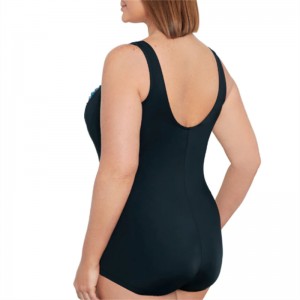 Women\\\\\\\\\\\\\\\\\\\\\\\\\\\\\\\\\\\\\\\\\\\\\\\\\\\\\\\\\\\\\'s One-Piece Plus Size Swimsuit Shirred with Modest Girl Leg Cut