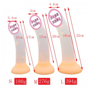 904 Új fényes vibrátor anális szexuális játékoknőknek Férfiak színes izzó pénisz feneke felnőtt játékok