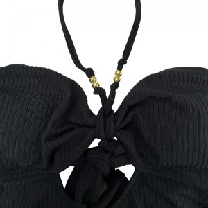 Tube Top Halterneck üreges fürdőruhák