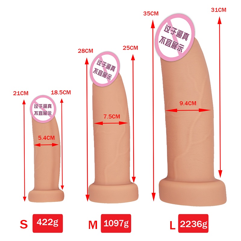 867 szuper szívó csészenői maszturbáció Dildos Szilícium Dildos Reális lágy Hatalmas Szexuális játékok Pénisz Reálisnagy vibrátornők számára