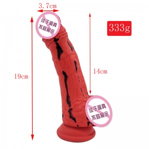 871 Realisztikus vibrátoros szilikon vibrátor szívópohár G-foltos stimuláció Dildos anális szexuális játékoknőknek és párnak
