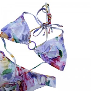 Hátsónyomtatási gyűrű fürdőruhák