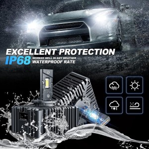 D5s/r LED fényszóró izzók