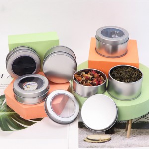 Kerek termékcsomagoló doboz ajándékcsomagoló doboz elektronikus termékcsomagoló doboz ételcsomagoló ón doboz