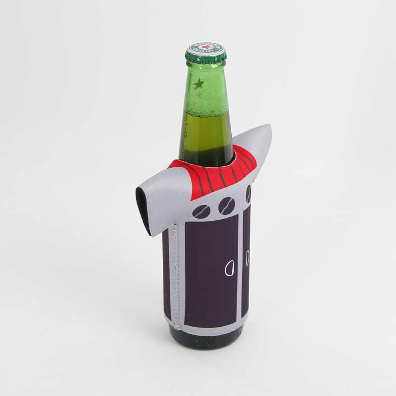 Nagykereskedelmi kiváló minőségűnyomtatási dzsekikneoprén alkoholos sör Can Can Cooler palack hüvely tartó borító