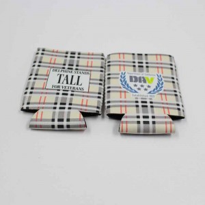 Kínában készült, egyedi logó szigeteltneoprén makacs vékony sör hüvely 12oz Can Coozer Coozies