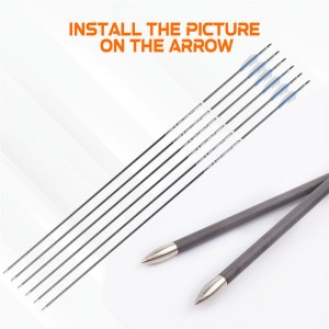 100 Grain beszúrja a golyópontot az ID4.2 mm -es szénnyilakhoz