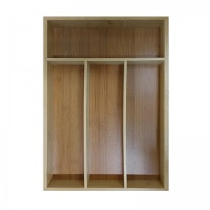 Bambusz evőeszköz -szervező