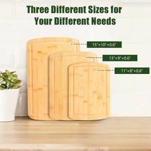 Bambusz aprító blokk