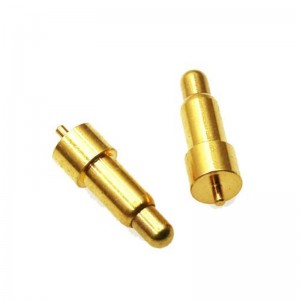 Testreszabott sárgaréz kapcsolattartó pin tavaszi POGO tű elektronikus termékekhez