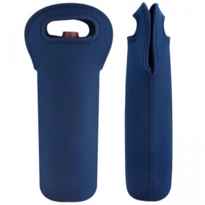 Egyedi vízitalok sörtartó szigeteltneoprén kézi táska boros palack, hűvösebb táskát hordozva utazási piknikhez