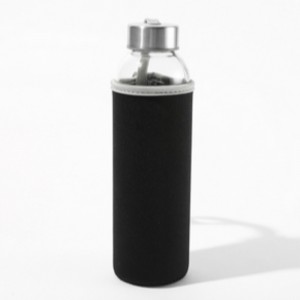 OEM újrahasznosítottneoprén kapható egyedi 500 ml -esneoprén palack tartó hevederrel