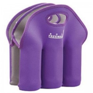 Nagykereskedelmineoprén szövet 6 csomag sörneoprén táska vörösbor hűtő táska piknik strandhoz