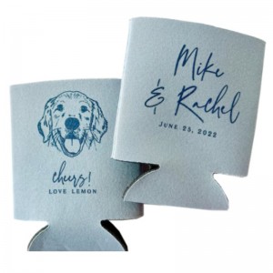 Anagykereskedelmi habhűtő makkós tartó sör hüvelyes szigetelt, olcsó olcsó 3 4 5 mm -es 330 ml -es koozy logóval