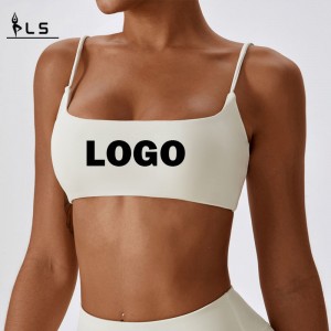 Sc10181 aktív viselet saját címkével rendelkező sport melltartó tornaterem jóga melltartó szexi sport melltartó lányok kompressziós lágy karcsúság