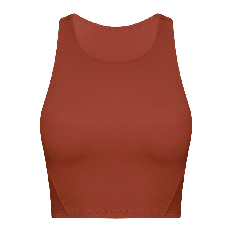 SC10257 üreges edzés teteje jóganők tartályának felső mellény sportruházatának edzés jóga tank teteje